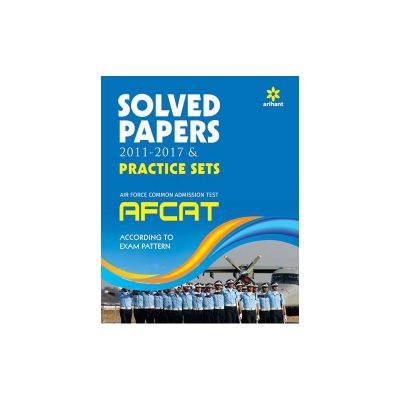Arihant 10 Solved Papers and Practice Sets AFCAT 